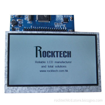 4.3" TFT LCD module, 480 x 272 resolution with touch panel, high luminance